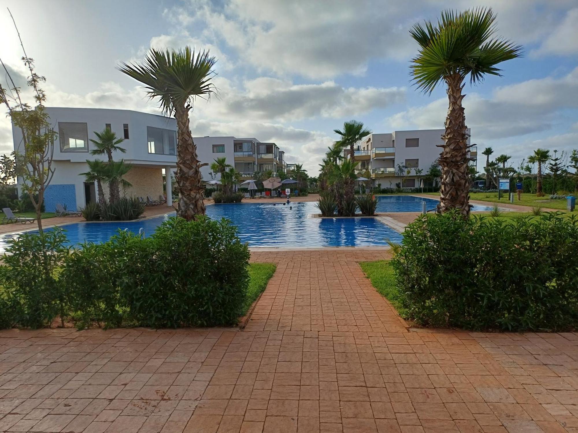 Sidi Rahal Bleu Beach Apartment Екстериор снимка